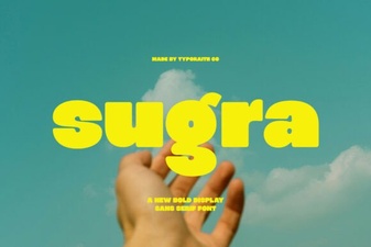 Sugra Font: Creative Typeface Projects & Ideas