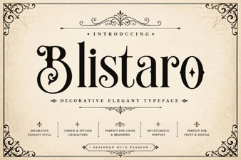 Blistaro Font: Creative Projects and Design Ideas