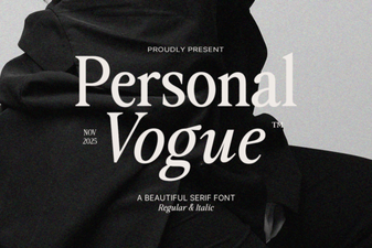 Design Your Style with Personal Vogue Font