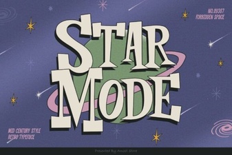 Star Mode Font: Creative Typography Projects